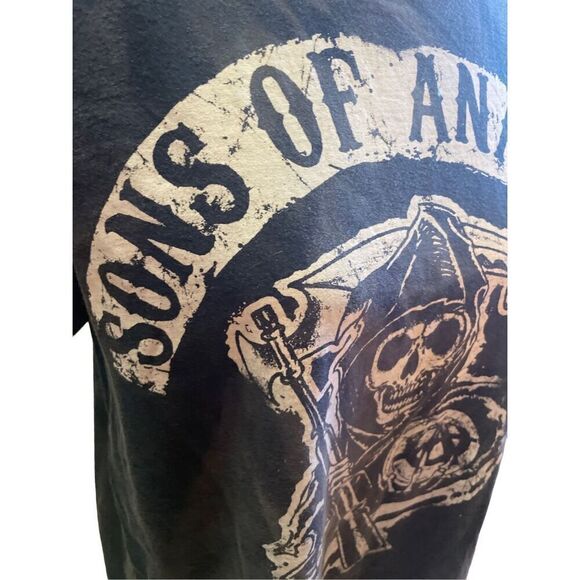 Sons of Anarchy Gray Crewneck T-Shirt Size M - Picture 8 of 10
